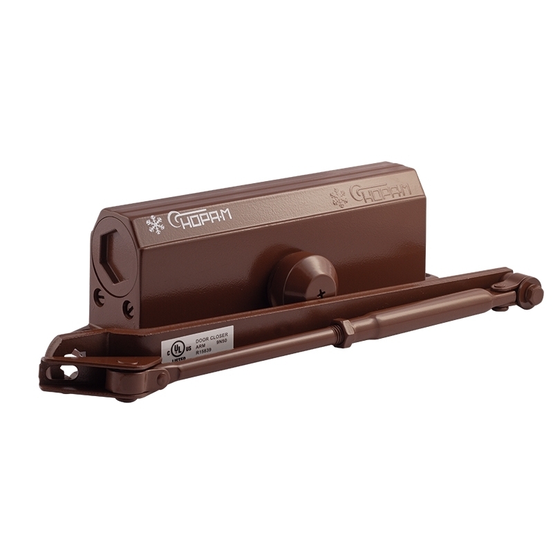 Доводчик №4S (604) (коричневый) (120 кг) Нора-М/10