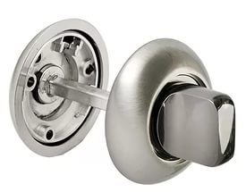 Завертка сантехническая MH-WC SN/BN бел.никель/чёрн.никель  МОРЕЛЛИ