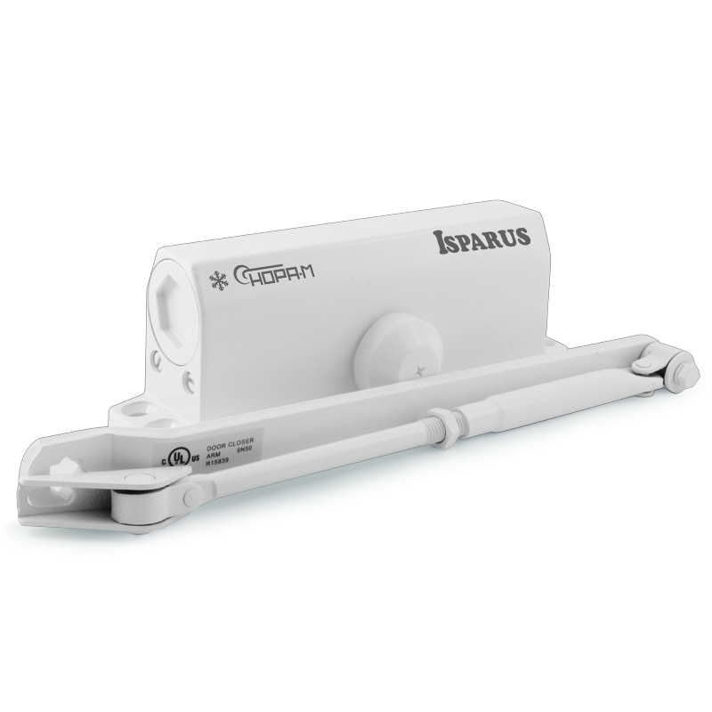 Доводчик ISPARUS 440 (от 80 до 140кг) БЕЛЫЙ/10