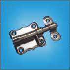 Шпингалет ЗТ2 (цинк) Кунгур/200