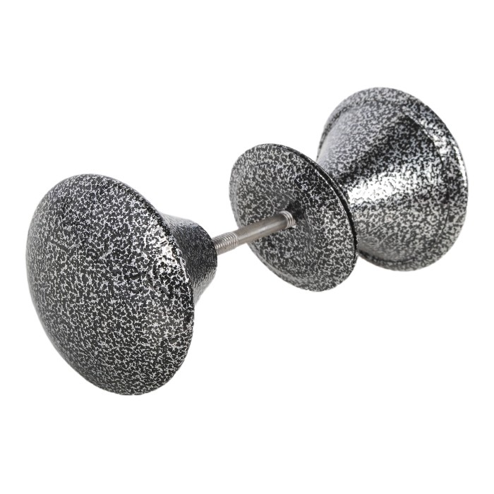 ручка-кнопка дверная РД-110 (ант/серебро) /50