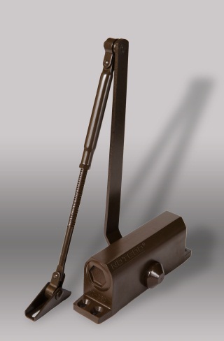 Доводчик DC-80 коричневый легкий характер NOTEDO/10