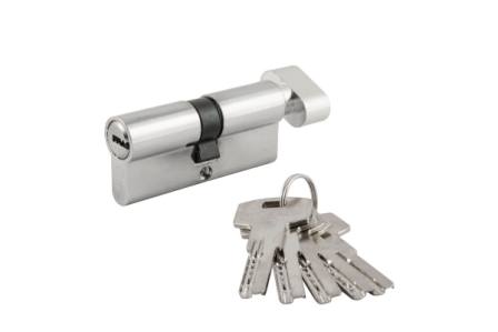 Мех-м цилиндровый МЦ-STD-Z-ЛПВ-70 (35-35) (хром) Нора-М 