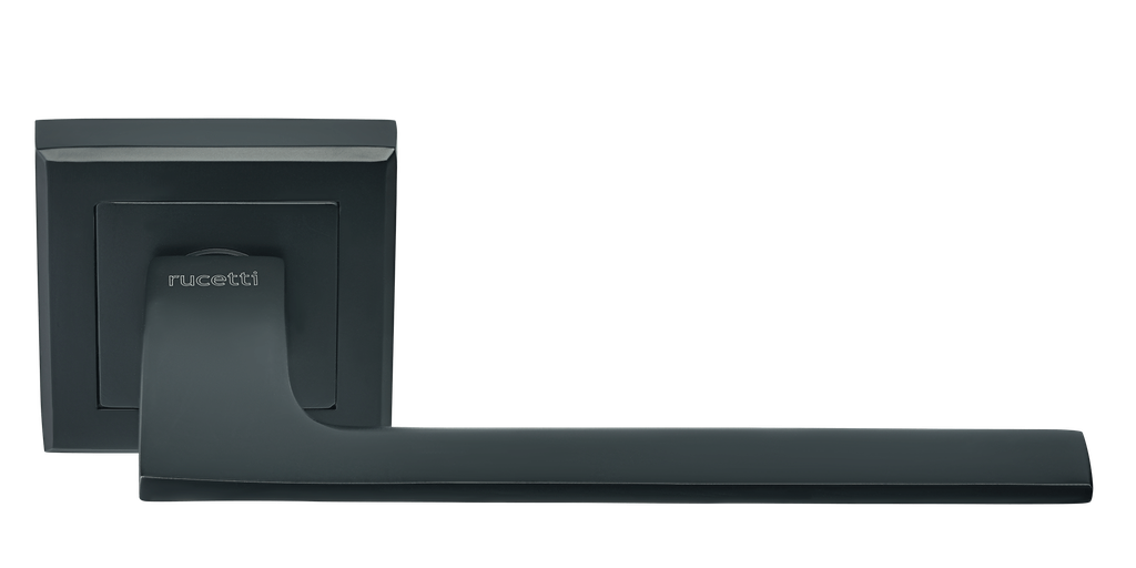 Ручка дверная квадрат RAP 21-S BL черный  RUCETTI