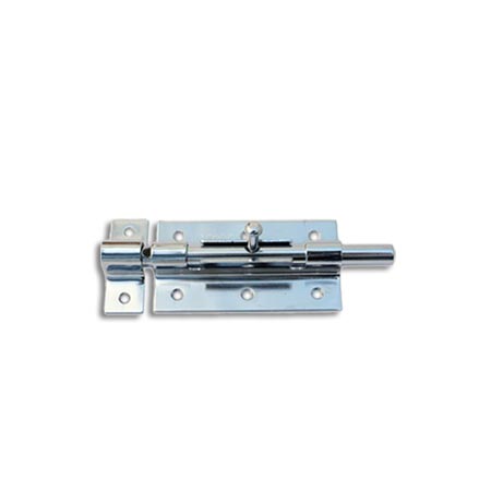 Засов дверной DB-02-80-CR хром Апекс