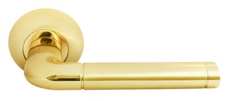 Ручка дверная  RAP 2 SG/GP мат.золото/золото  RUCETTI