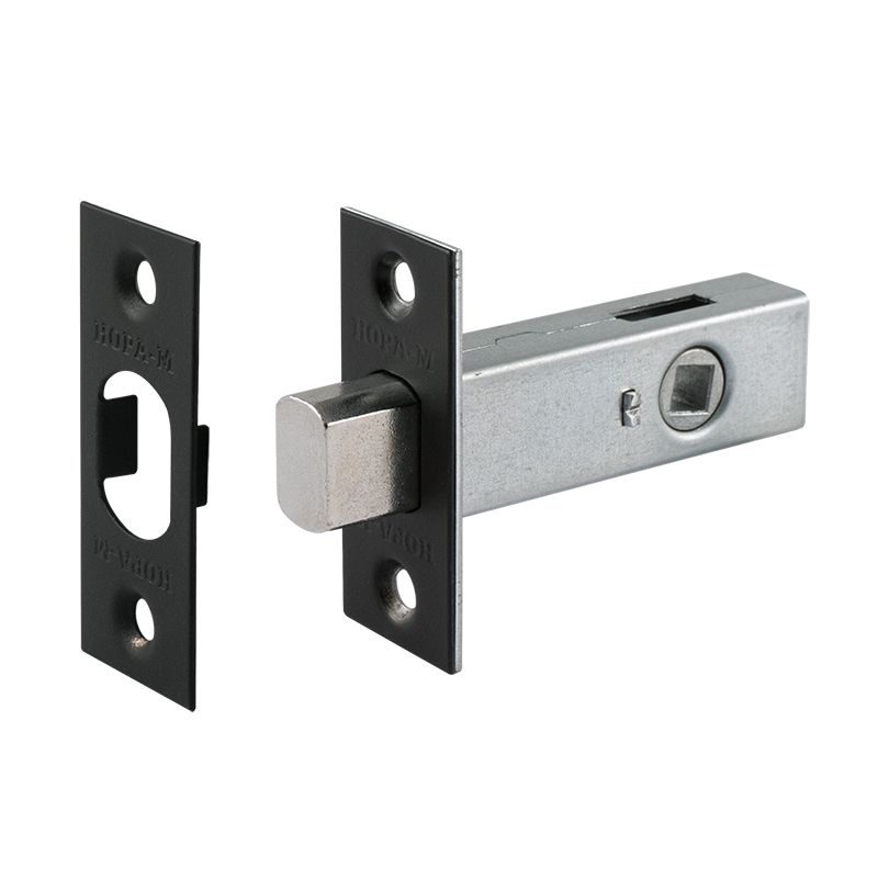 Задвижка дверная 3-45 (черный)  Нора-М/10/100