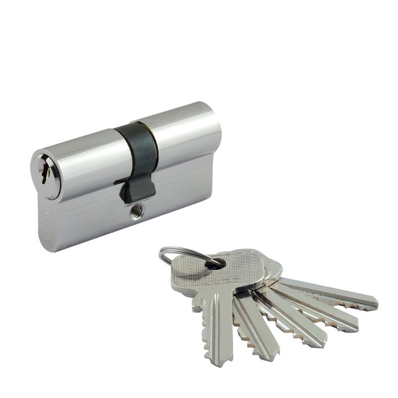 Мех-м цилиндровый МЦ-STD-Z-Л-60 (30-30) (хром) Нора-М 