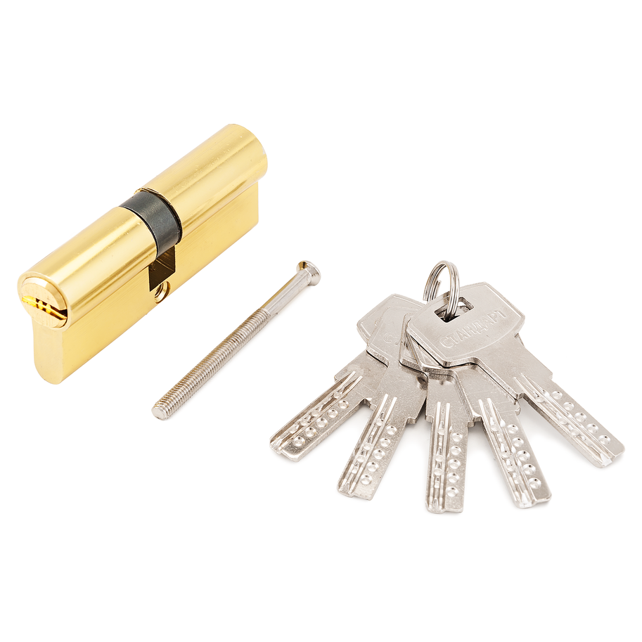 Механизм цил. F-01 75 (30х10х35) GP 5кл перф кл/кл СТАНДАРТ/100,10