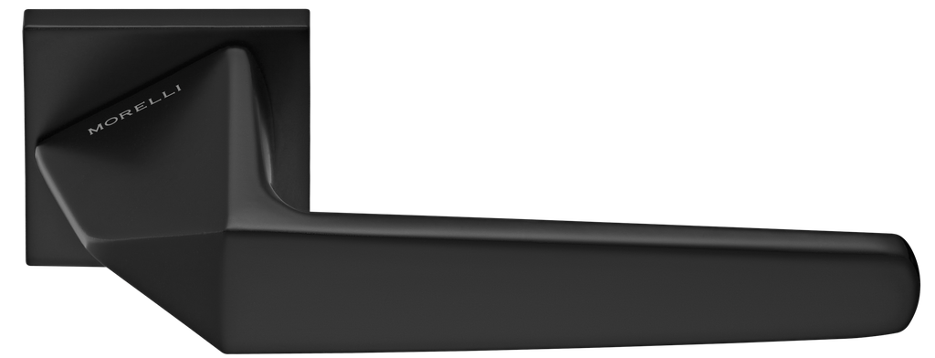 Ручка дверная квадрат  МН-55-S6  BL  черный МОРЕЛЛИ