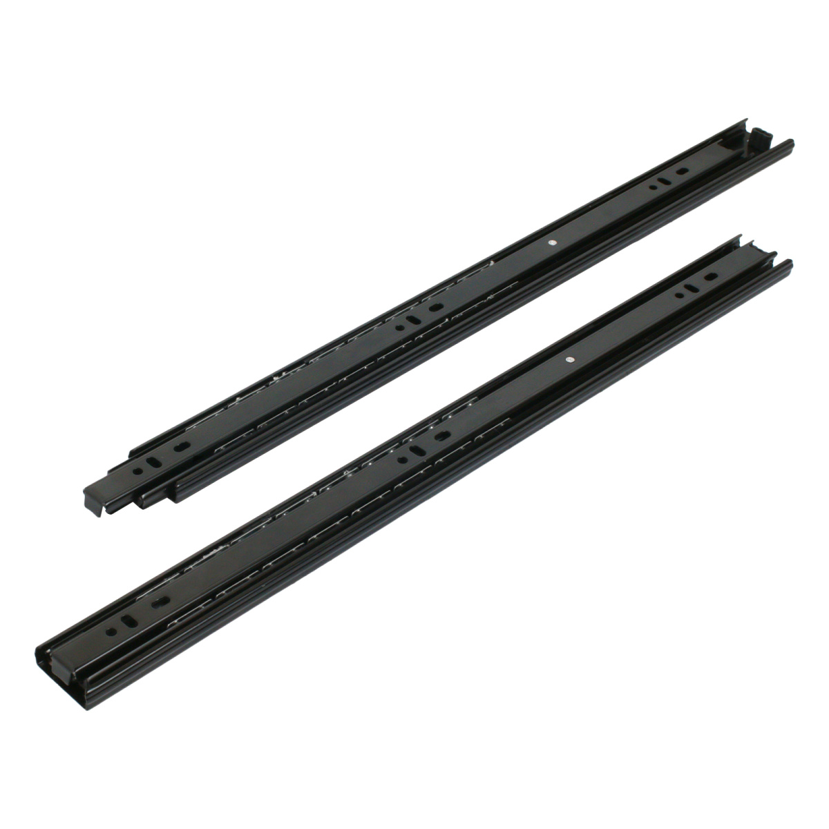 Направляющая шариковая 35*450мм/18"/ ЧЕРНЫЙ (2шт) StahlBuro (20)