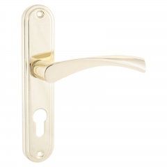 Ручки на планке 103-1 55мм GP латунь АЛЛЮР/20,12