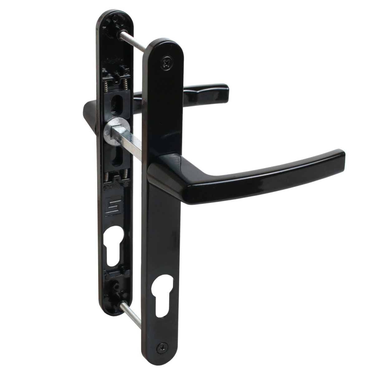 Нажимной гарнитур черный  85.25.02.9005 м/о 85 "под пальчики" БУЛАТ планка 234