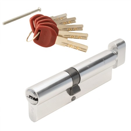 Цилиндровый механизм JM-100 (45/55С)-C-СR (хром) Аверс /72,12