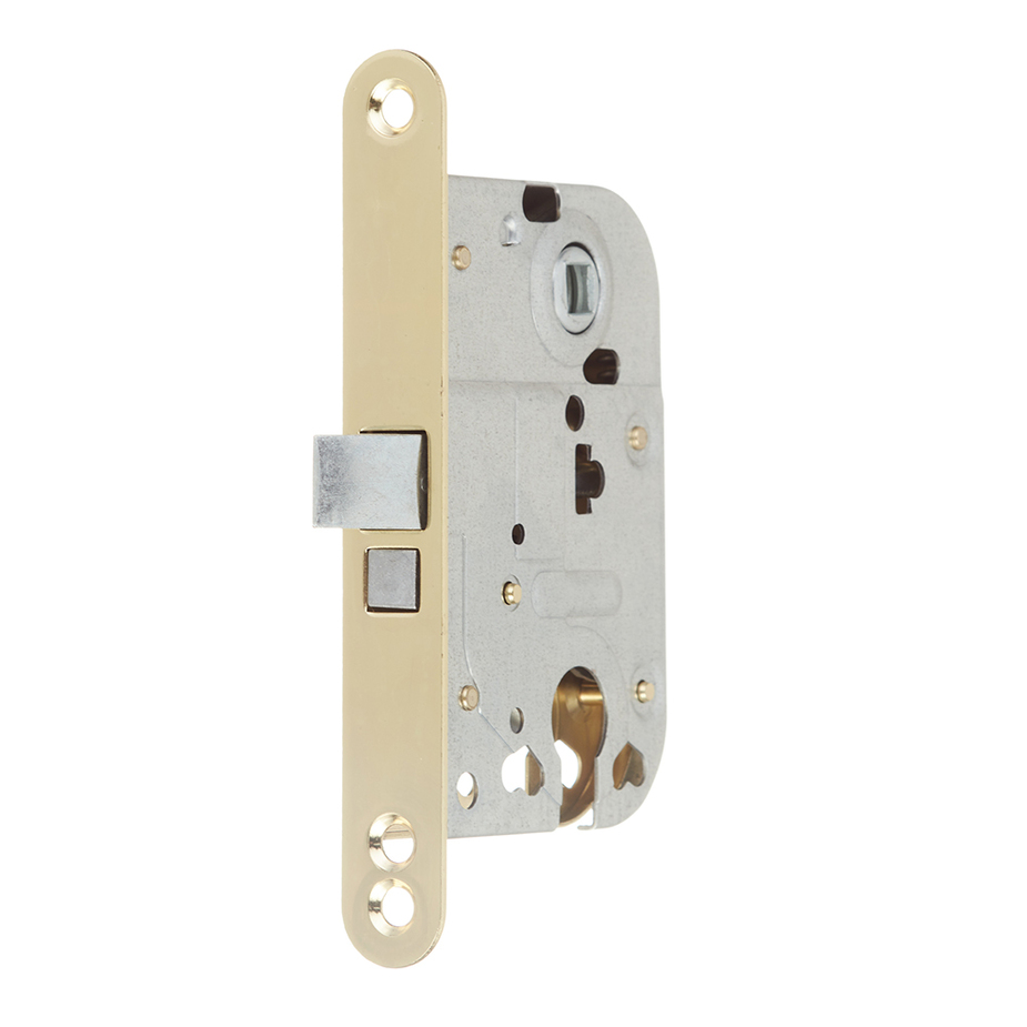 Замок врезной 2018 золото под ЦМ MARLOK