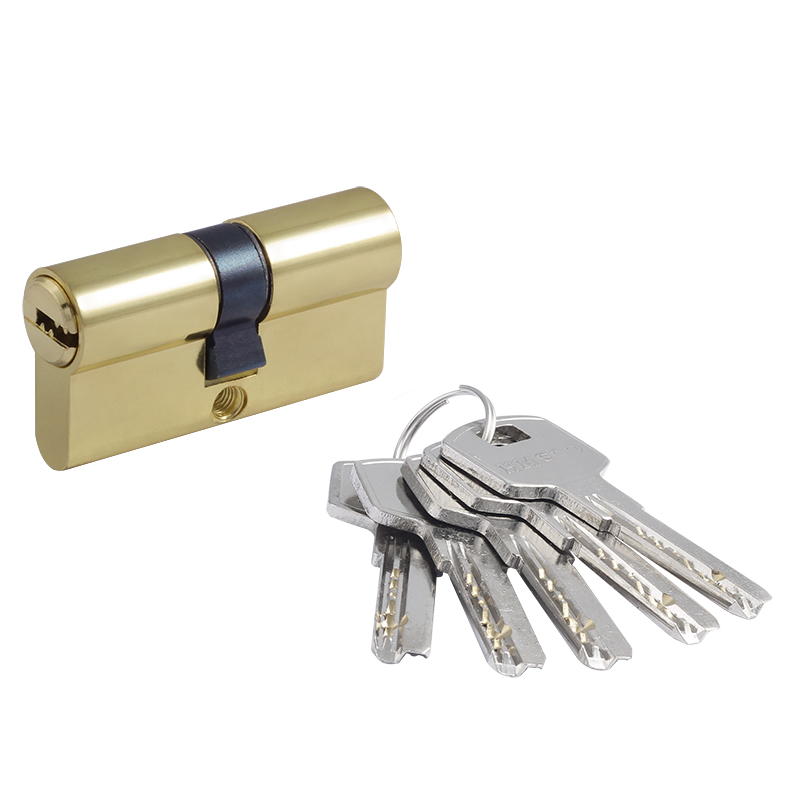 Мех-м цилиндровый МЦ-STD-Z-ЛП-80 (40-40) (латунь) Нора-М 