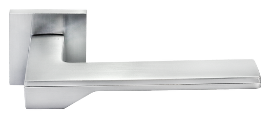 Ручка дверная квадрат  МН-49-S6  SC мат.хром  МОРЕЛЛИ