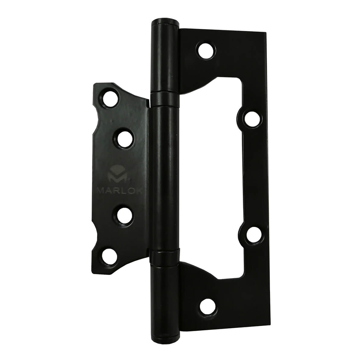 Петля без врезки 125*75*2,5 черный MARLOK/100