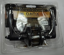 Защелка Z405-A  фикс BK DAMX  (блистер) 10/20