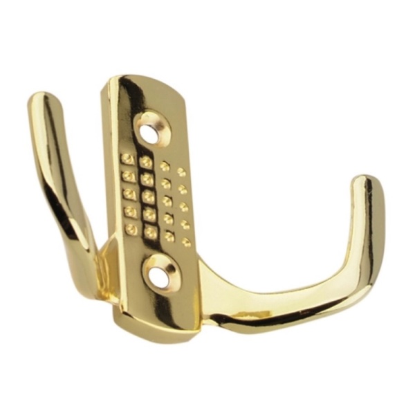 Крючок 04.41.01 212-В 2-х рожковый усил. (золото) /50 MARLOK