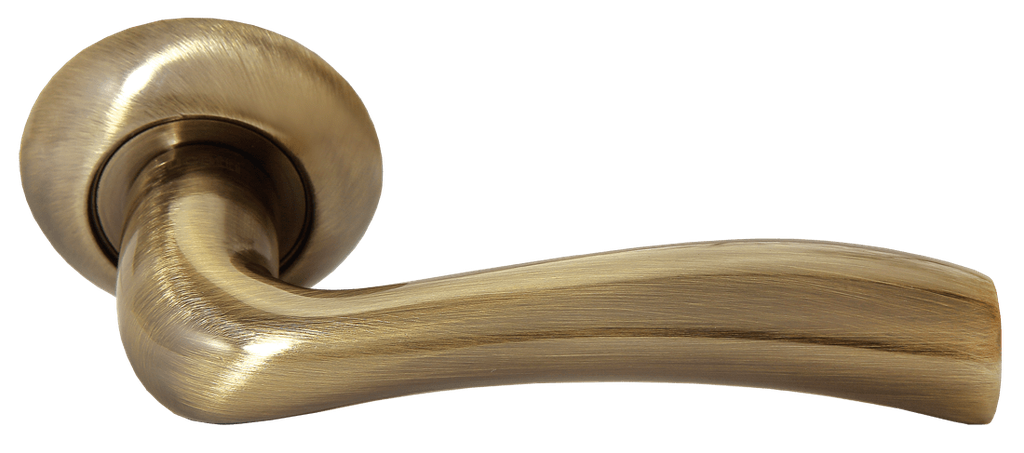 Ручка дверная  RAP 19 AB бронза RUCETTI