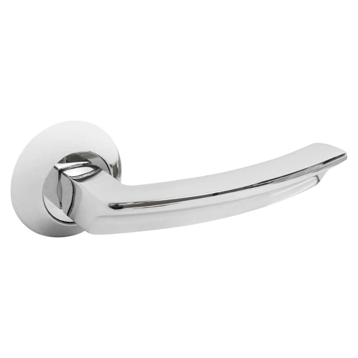 Ручка дверная Р93 CP квадрат 140мм СТАНДАРТ/40