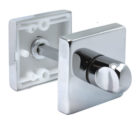 Завертка сантехническая LUX-WC-SQ CRO хром МОРЕЛЛИ