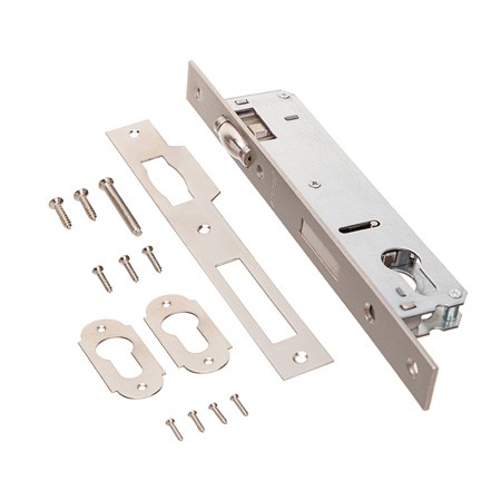 Замок врезной для пласт. дв. 7300-25-R-NIS Апекс /30