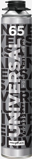 Пена монт. проф. 65л всесезонная Universal PROFFLEX 