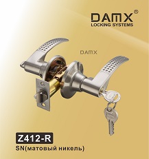 Защелка Z412-R кл/фикс SN DAMX  (блистер) 10/20