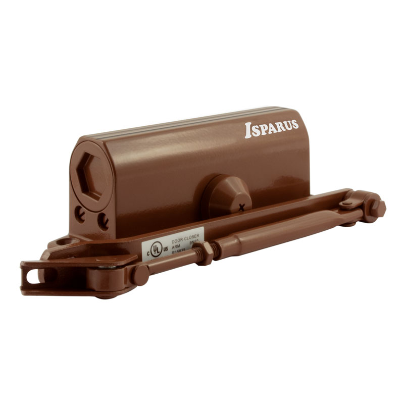 Доводчик ISPARUS 430 (от 50 до 110кг) КОРИЧНЕВЫЙ/10