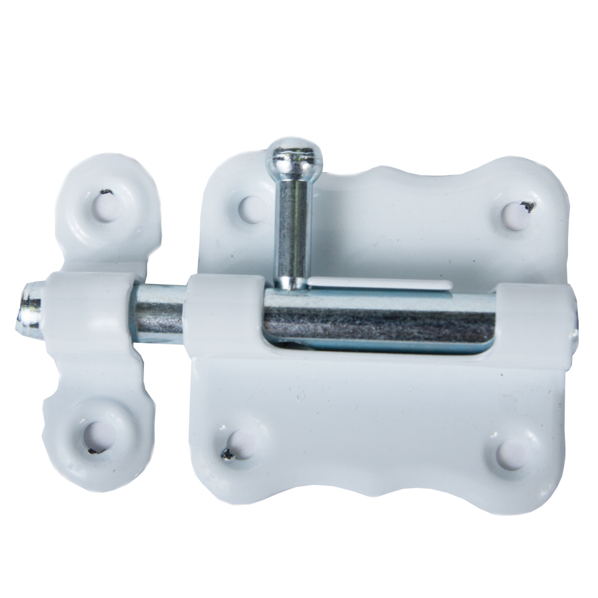 Шпингалет ЗТ2 (белый) Кунгур/100