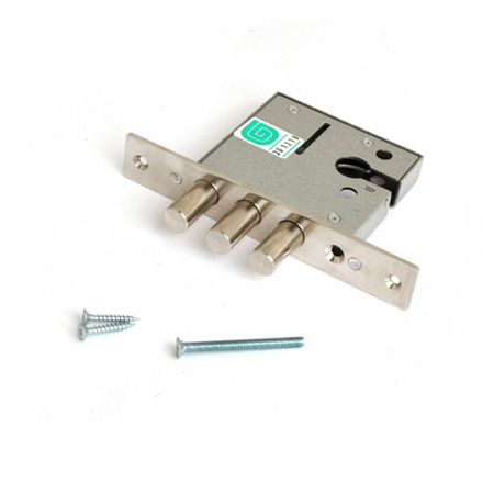 замок врезной 12.01 без цил. Гардиан/20