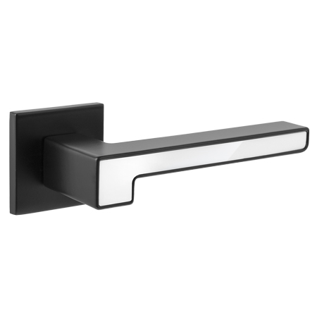 Ручки дверные Code Deco Slim H-30120-A-BLM/W /18