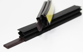 Уплотнитель магнитный 12,5*14 черный 2,1м PALIDORE