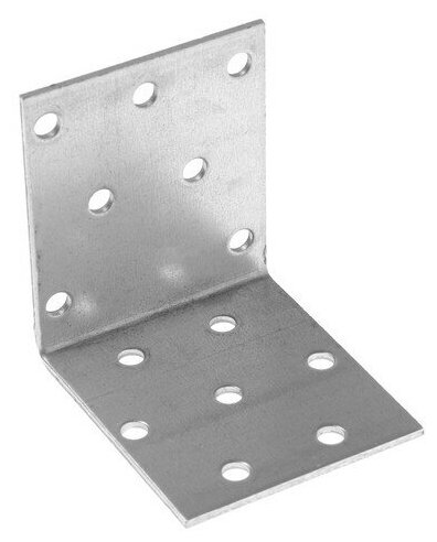 Уголок крепежный 60*60*50*2,0мм оцинк(уп 100шт)Н-ск