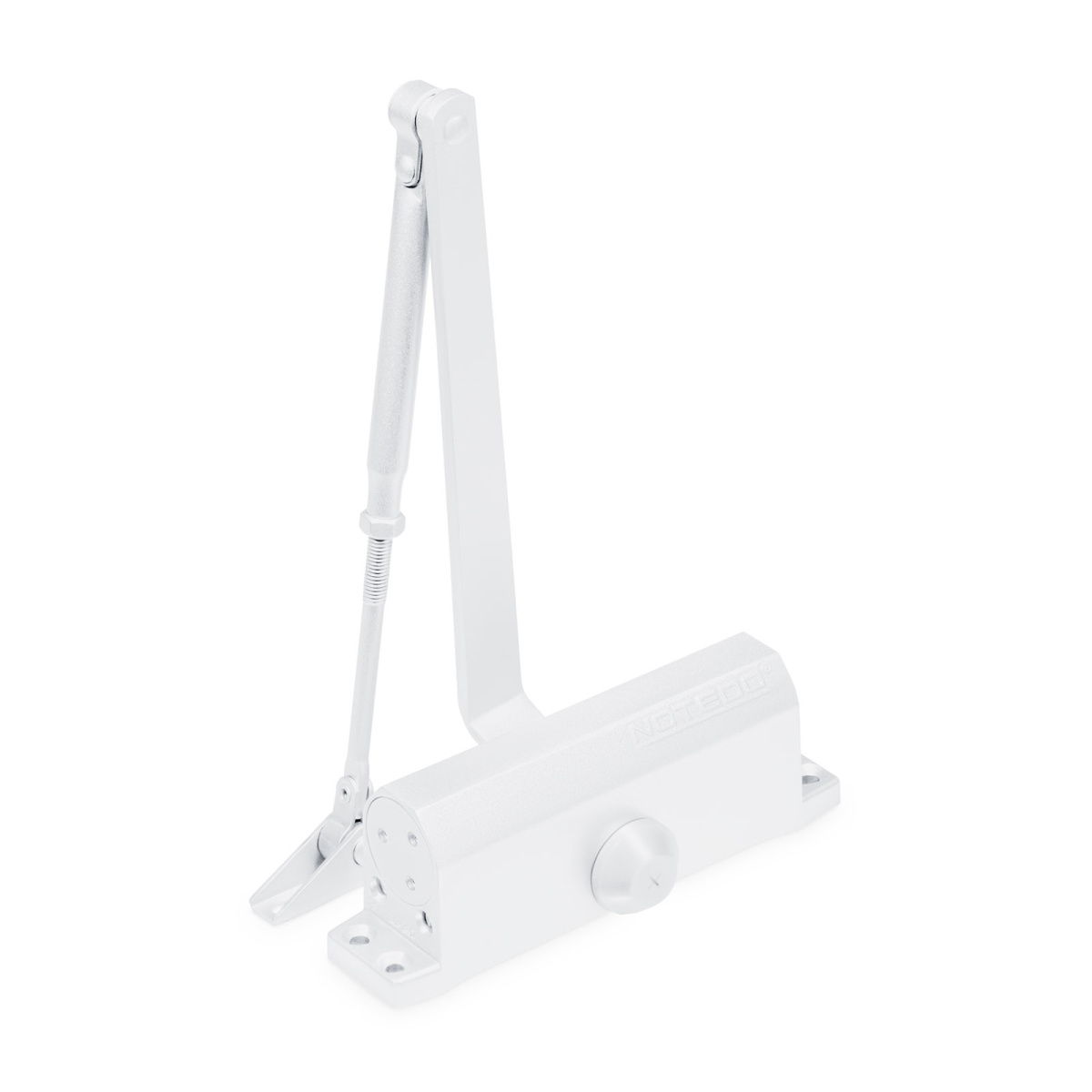 Доводчик DC-90 легкий характер белый NOTEDO/10