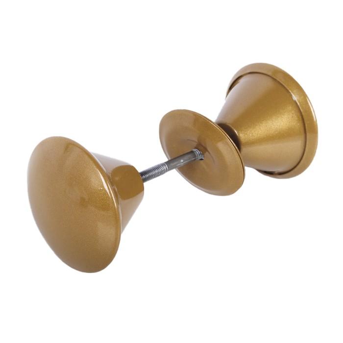 ручка-кнопка дверная РД-110 (золотистый) /50