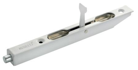 Шпингалет торцевой L160 W белый МОРЕЛЛИ