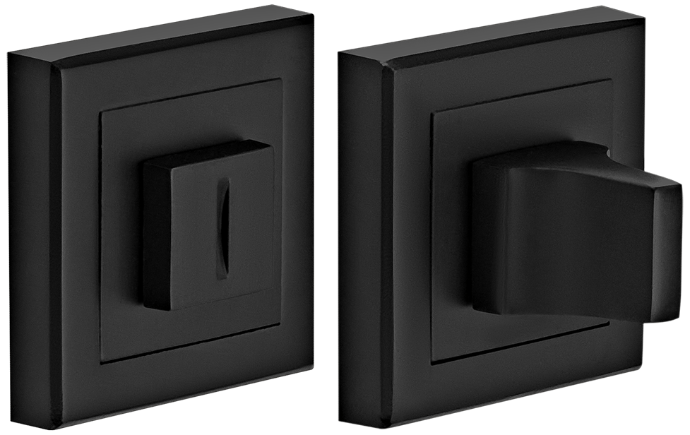 Завертка сантехническая квадрат RAP WC-S BL черный RUCETTI