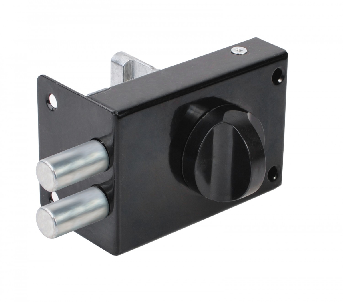 Замок накладной ЗН-1 2Р (черный) Омега/30