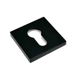 Накладка на евроцилиндр квадрат RAP KH SLIM-S BL черный RUCETTI