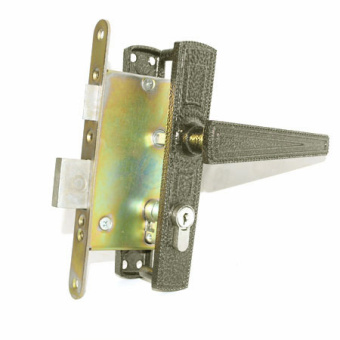 Замок врезной с ручкой 4-3.01 (бронза) Зенит/15 00-00000447