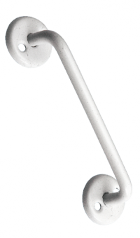 Ручка-скоба РС-100-3 (полимер белый) Кунгур/10