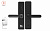 Умный замок Gimmel F09 TTLock, DM50, черный (для межкомнатных дверей)