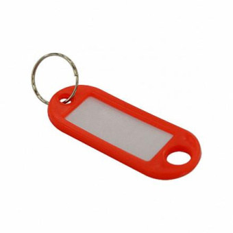 Бирка для ключей пластиковая Аллюр