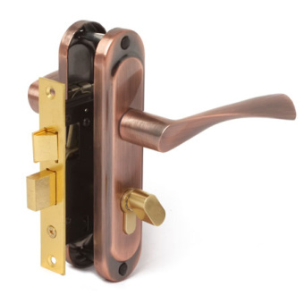 Замок врезной с ручкой 103/50В (вертушка) AC медь СТАНДАРТ/20