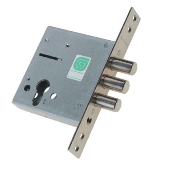 замок врезной 32.01 без цил. Гардиан