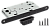 Защелка магнитная RM1895BL черный RUCHETTI